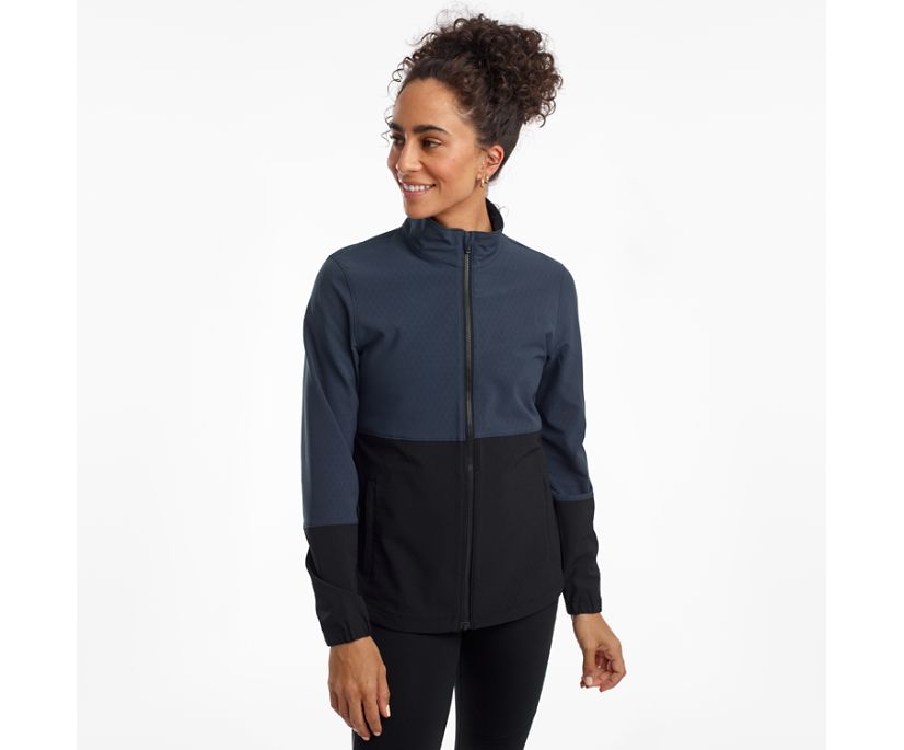Chaquetas Saucony Bluster Mujer Negros | México 266YXFU